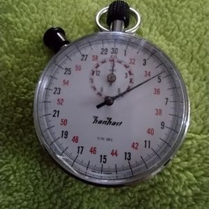 VTG  HanHart Stopwatch AnTimagnetic Self-Compensating Waterproof 1/10 sec